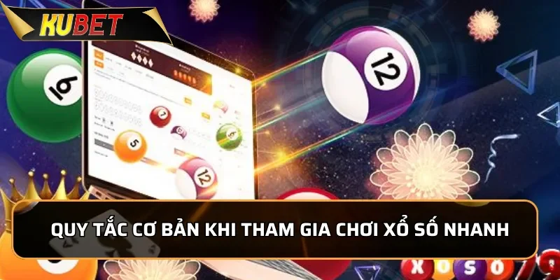 Xổ Số Nhanh KUBET - Làm Giàu Nhanh Chóng Trong Vòng 1 Phút Quy tắc cơ bản khi tham gia chơi Xổ Số Nhanh